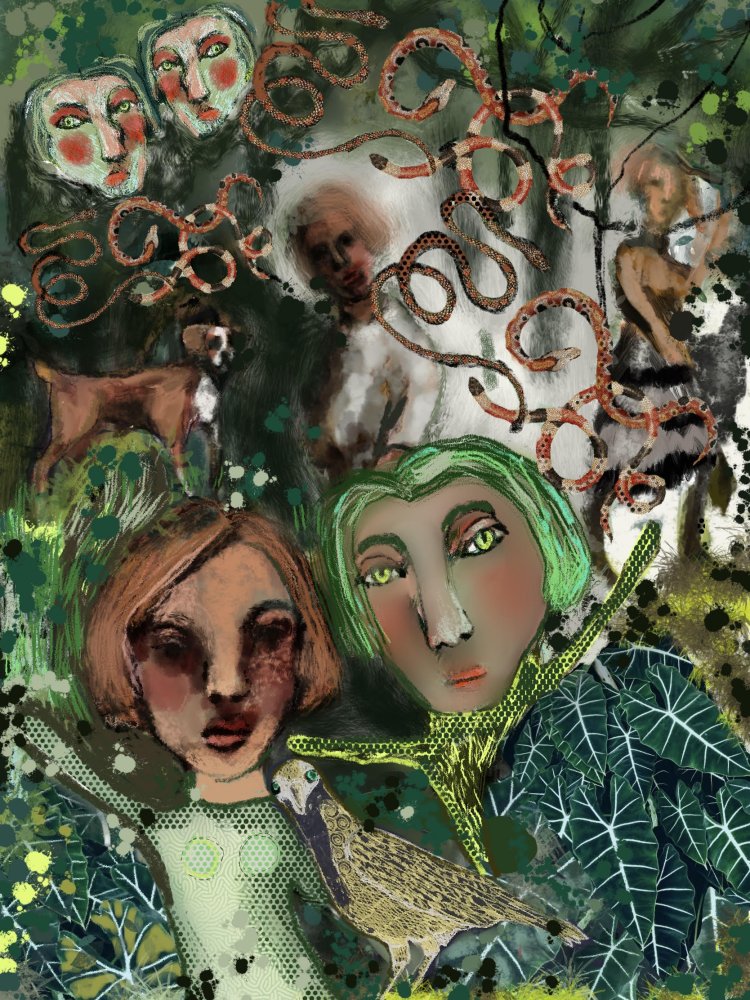 Griet van der Meulen - Midnight in the garden of memories